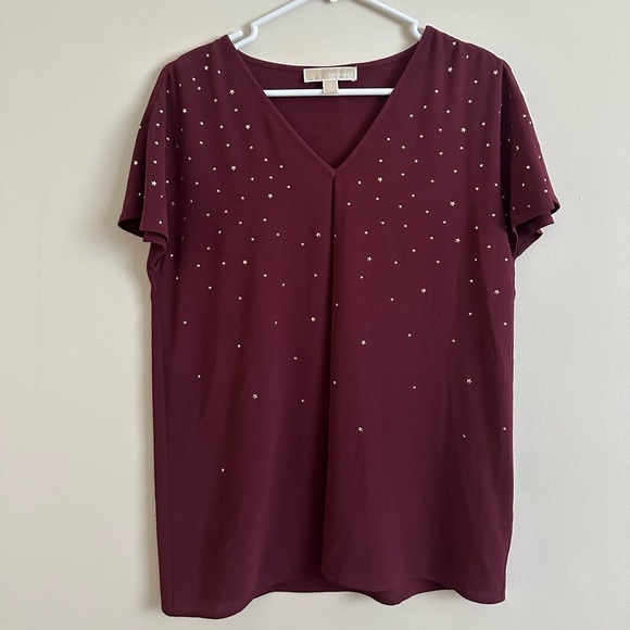 Michael Kors Star Stud Top - Picture 1 of 6